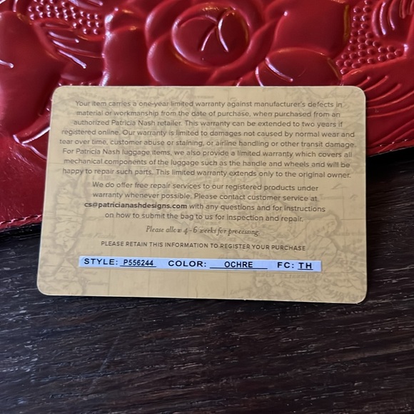 NWOT Patricia Nash Wristlet - Picture 6 of 8